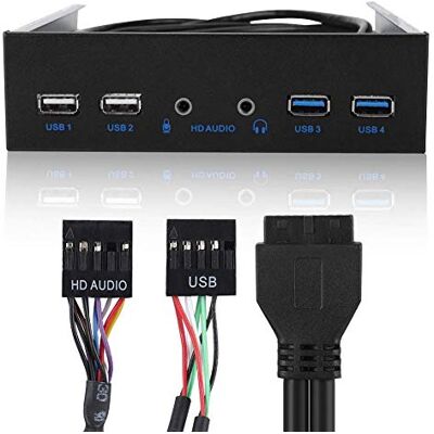Bewinner USB3 HD USB 3.0 frontpaneel uitbreiding 19PIN HD frontpaneel 2.0 2.0 4,8 Gbps audio frontpaneel uitbreiding voor WinXP / 2003 / VISTA / 2008/7 / Bewinner USB3 HD USB 3.0 frontpaneel uitbreiding 19PIN HD frontpaneel 2.0 2.0 4,8 Gbps audio frontpaneel uitbreiding voor WinXP / 2003 / VISTA / 2008/7 /