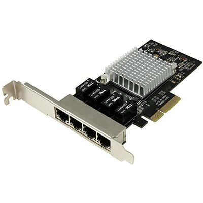 StarTech .com 4-poorts GIGABIT NIC PCIE CARD W/INTEL I350-AM4 CHIP, ST4000SPEXI StarTech .com 4-poorts GIGABIT NIC PCIE CARD W/INTEL I350-AM4 CHIP, ST4000SPEXI