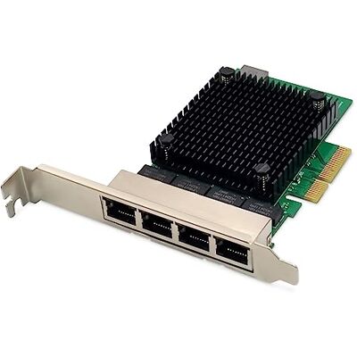 Digitus Netwerkkaart voor server 2.5 Gigabit Ethernet 4 poorten RJ45 NIC RTL8125B 10/100/1000/2500 Mbps Digitus Netwerkkaart voor server 2.5 Gigabit Ethernet 4 poorten RJ45 NIC RTL8125B 10/100/1000/2500 Mbps