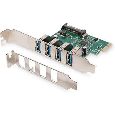 Digitus DS-30221-1 USB-netwerkkaart (intern, 5000 Mbit/s) Digitus DS-30221-1 USB-netwerkkaart (intern, 5000 Mbit/s)