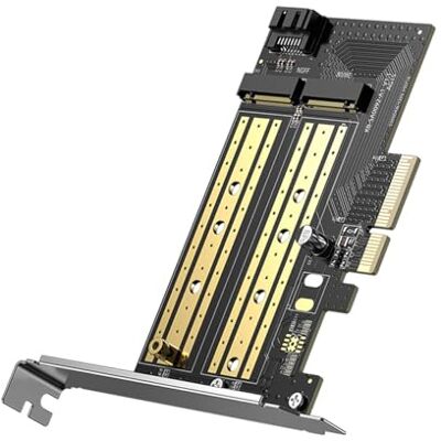 UGREEN PCIe 3.0 x4 to M.2 M-Key + M.2 B-Key Adapter UGREEN PCIe 3.0 x4 to M.2 M-Key + M.2 B-Key Adapter