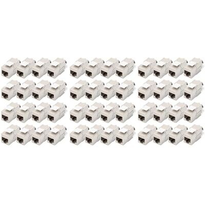 Digitus Keystone Cat-6A afgeschermde module, 48 stuks, standaardversie, RJ45-500 MHz 10GBase-T, AWG 26-22, montage zonder gereedschap Digitus Keystone Cat-6A afgeschermde module, 48 stuks, standaardversie, RJ45-500 MHz 10GBase-T, AWG 26-22, montage zonder gereedschap