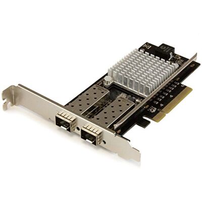 StarTech .com Netwerkkaart 10 GB – 2 x 10 G SFP+ Multimode LC stekker – Intel 82599 chip – Gigabit Ethernet-kaart (PEX2000SFPI) StarTech .com Netwerkkaart 10 GB – 2 x 10 G SFP+ Multimode LC stekker – Intel 82599 chip – Gigabit Ethernet-kaart (PEX2000SFPI)