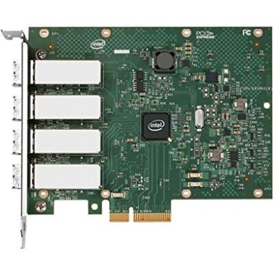 Intel Server Adapter I350-F4 Ethernet netwerkadapter PCIe 2.0 x4-1000Base-SX x 4 Intel Server Adapter I350-F4 Ethernet netwerkadapter PCIe 2.0 x4-1000Base-SX x 4