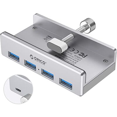 ORICO HUB USB-A 4x USB-A (4x3.1) MH4PU-P-SV-BP ORICO HUB USB-A 4x USB-A (4x3.1) MH4PU-P-SV-BP