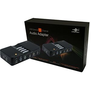 Vantec NBA-200U 7.1-kanaals USB externe audio-adapter (zwart) Vantec NBA-200U 7.1-kanaals USB externe audio-adapter (zwart)