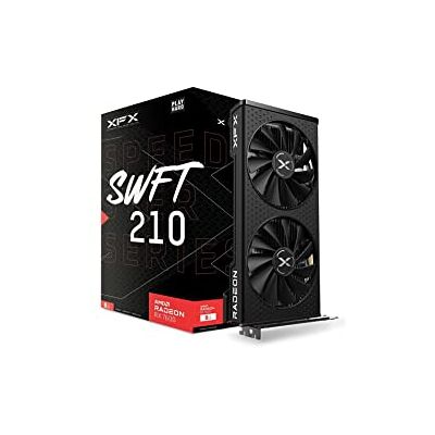 Pine XFX Speedster SWFT210 Radeon RX 7600 XT Core Grafische gamingkaart met 8 GB GDDR6 HDMI 3xDP, AMD RDNA™ 3 (RX-76PSWFTFY) Pine XFX Speedster SWFT210 Radeon RX 7600 XT Core Grafische gamingkaart met 8 GB GDDR6 HDMI 3xDP, AMD RDNA™ 3 (RX-76PSWFTFY)