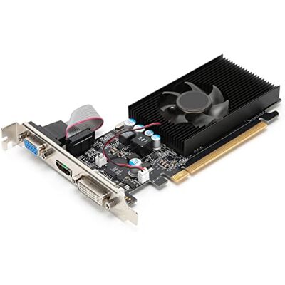 Garsent GT210 grafische kaart, 1G DDR2 gaming grafische kaart, 64-bit desktop videokaart, PCI Express 2.0-slot, lage ruis, lage temperatuur Garsent GT210 grafische kaart, 1G DDR2 gaming grafische kaart, 64-bit desktop videokaart, PCI Express 2.0-slot, lage ruis, lage temperatuur