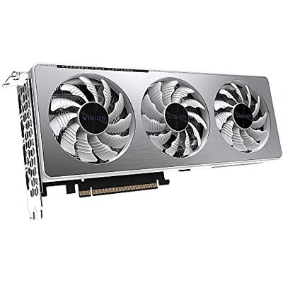Gigabyte GeForce RTX 3060 VISION OC grafische kaart 12 GB V2 LHR Gigabyte GeForce RTX 3060 VISION OC grafische kaart 12 GB V2 LHR