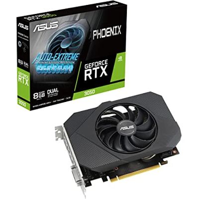 Asus Phoenix GeForce RTX 3050 V2 8GB GDDR6 Asus Phoenix GeForce RTX 3050 V2 8GB GDDR6