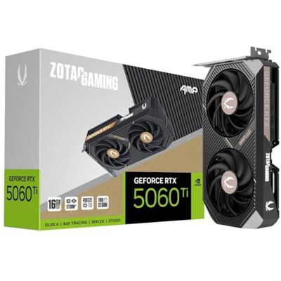 ZOTAC VGA RTX 5060TI grafische kaart AMP GDDR7 16GB ZOTAC VGA RTX 5060TI grafische kaart AMP GDDR7 16GB