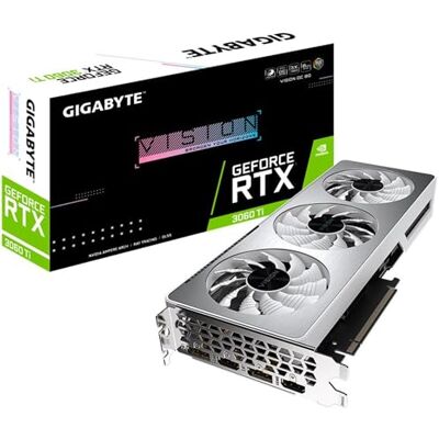 Gigabyte GeForce RTX 3060 Ti VISION OC 8GB V2 LHR videokaart 8 GB Gigabyte GeForce RTX 3060 Ti VISION OC 8GB V2 LHR videokaart 8 GB