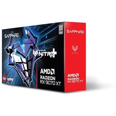 Sapphire NITRO+ AMD RADEON™ RX 9070 XT Gaming OC 16 GB Dual HDMI/Dual DP Sapphire NITRO+ AMD RADEON™ RX 9070 XT Gaming OC 16 GB Dual HDMI/Dual DP