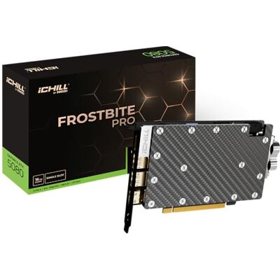 Inno3D NVIDIA GeForce RTX 5080 iCHILL Frostbite PRO 16 GB GDDR7 Waterblock grafische kaart (waterblok, 1 slot, Reflex 2 RTX AI DLSS4) Inno3D NVIDIA GeForce RTX 5080 iCHILL Frostbite PRO 16 GB GDDR7 Waterblock grafische kaart (waterblok, 1 slot, Reflex 2 RTX AI DLSS4)