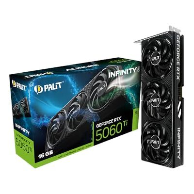 Palit GeForce RTX 5060 Ti Infinity 3 (16 GB GDDR7/PCI Express 5.0/2572 MHz/28000 MHz) Palit GeForce RTX 5060 Ti Infinity 3 (16 GB GDDR7/PCI Express 5.0/2572 MHz/28000 MHz)