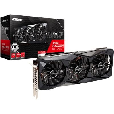 ASRock VGA RX6750 XT, 12 GB, CLP, 12 GB ASRock VGA RX6750 XT, 12 GB, CLP, 12 GB