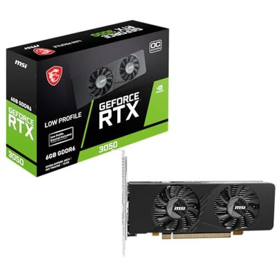 MSI GeForce RTX 3050 LP E 6G OC MSI GeForce RTX 3050 LP E 6G OC