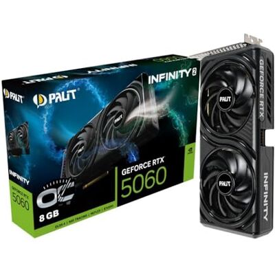 Palit RTX5060 Infinity 2 OC 8GB GDDR7 HDMI 3xDP (NE75060V19P1-GB2063L) Palit RTX5060 Infinity 2 OC 8GB GDDR7 HDMI 3xDP (NE75060V19P1-GB2063L)