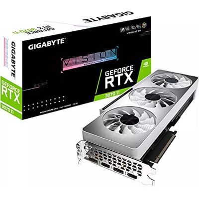 Gigabyte AORUS Xtreme GV-N307TVISION OC-8GD grafische kaart NVIDIA GeForce RTX 3070 Ti 8 GB GDDR6X Gigabyte AORUS Xtreme GV-N307TVISION OC-8GD grafische kaart NVIDIA GeForce RTX 3070 Ti 8 GB GDDR6X