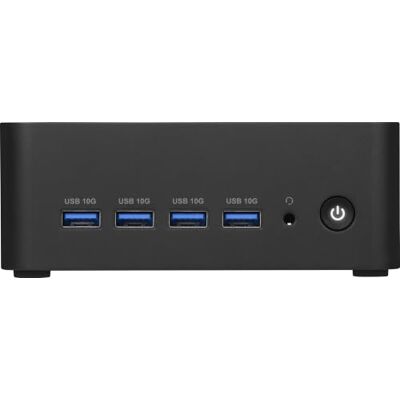 MSI Cubi Z 8M-032AT Mini PC AMD Ryzen 7 255 16GB/512GB Win11 Pro 16 GB DDR5, 512 GB NVMe SSD, 2 x USB4 40 Gbit/s, 5 x USB 10 Gbit/s, 2 x HDMI 2.1, 4 schermen, 2,5 G Dual LAN, Wi-Fi 6E MSI Cubi Z 8M-032AT Mini PC AMD Ryzen 7 255 16GB/512GB Win11 Pro 16 GB DDR5, 512 GB NVMe SSD, 2 x USB4 40 Gbit/s, 5 x USB 10 Gbit/s, 2 x HDMI 2.1, 4 schermen, 2,5 G Dual LAN, Wi-Fi 6E