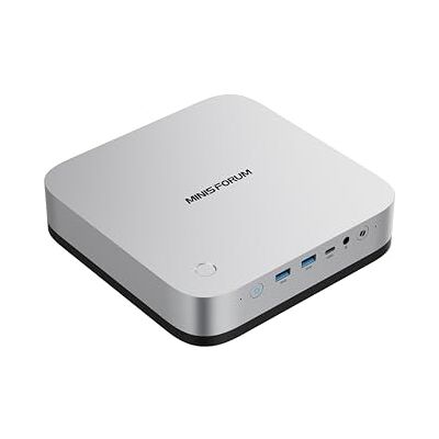MINISFORUM MINIS FORUM AI X1 Pro Mini PC, AMD Ryzen AI 9 HX 370 12C/24T tot 5,1 GHz, AMD Radeon 890M, Barebone Non 2xDDR5/3xSSD Slot, 8K @60Hz HDMI/DP/USB4 x 2, 2,5G RJ45 LAN x 2, Oculink, WiFi 7 MINISFORUM MINIS FORUM AI X1 Pro Mini PC, AMD Ryzen AI 9 HX 370 12C/24T tot 5,1 GHz, AMD Radeon 890M, Barebone Non 2xDDR5/3xSSD Slot, 8K @60Hz HDMI/DP/USB4 x 2, 2,5G RJ45 LAN x 2, Oculink, WiFi 7