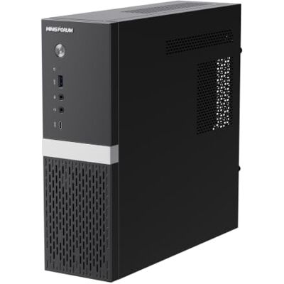MINISFORUM 895D7 mini-pc met 32 GB RAM en 1 TB SSD AMD Ryzen 9 8945HX, PCIe 5.0 x16 (desktop GPU-ondersteuning), Wi-Fi 7, 2,5 Gbps LAN, 8,47 L compact formaat MINISFORUM 895D7 mini-pc met 32 GB RAM en 1 TB SSD AMD Ryzen 9 8945HX, PCIe 5.0 x16 (desktop GPU-ondersteuning), Wi-Fi 7, 2,5 Gbps LAN, 8,47 L compact formaat