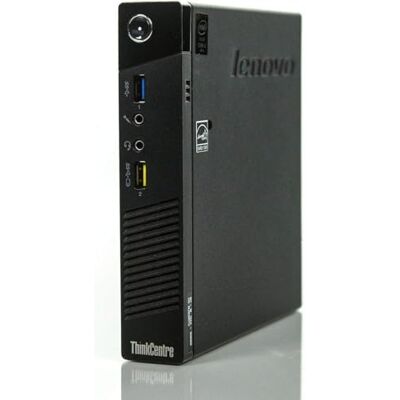 HP Lenovo ThinkCentre M93p USDT Tiny Quad Core i5-4590T Desktop (SSD harde schijf, 8 GB geheugen, Win 11 Pro, wifi (refurbished) (zonder apparaten) HP Lenovo ThinkCentre M93p USDT Tiny Quad Core i5-4590T Desktop (SSD harde schijf, 8 GB geheugen, Win 11 Pro, wifi (refurbished) (zonder apparaten)