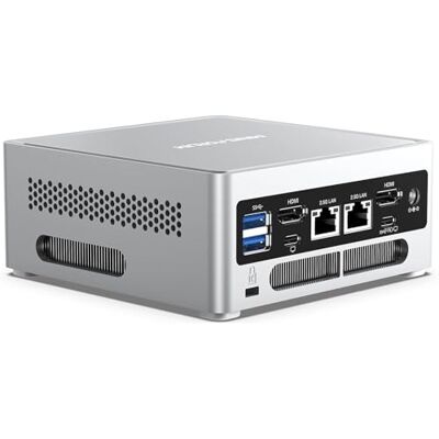 MINISFORUM NAB6 Lite Mini PC, Intel Core i5-12600H, 16 GB DDR4 RAM, 500 GB SSD PCIe 4.0, 12 kernen/16 threads tot 4,5 GHz, Dual LAN 2.5G, Wi-Fi 6, BT 5.2, 2× HDMI MINISFORUM NAB6 Lite Mini PC, Intel Core i5-12600H, 16 GB DDR4 RAM, 500 GB SSD PCIe 4.0, 12 kernen/16 threads tot 4,5 GHz, Dual LAN 2.5G, Wi-Fi 6, BT 5.2, 2× HDMI