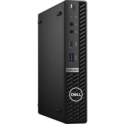 Dell Optiplex 5080 Micro Desktop Core i5-10500T 256 GB SSD harde schijf 32 GB RAM 6 kernen @ 3,8 GHz Win 10 Pro zwart (refurbished) Dell Optiplex 5080 Micro Desktop Core i5-10500T 256 GB SSD harde schijf 32 GB RAM 6 kernen @ 3,8 GHz Win 10 Pro zwart (refurbished)