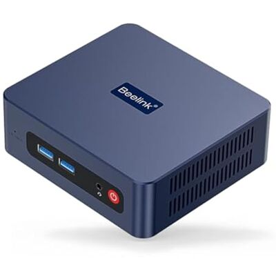 Beelink Mini PC AMD Ryzen 3 3200U (2C/4T, tot 3,5GHz), SER3 Mini Computer, 16G DDR4 RAM/500GB M.2 PCIe SSD, 4K Dual Displays, HDMI, WiFi 6, BT 5.2, 1000M LAN Beelink Mini PC AMD Ryzen 3 3200U (2C/4T, tot 3,5GHz), SER3 Mini Computer, 16G DDR4 RAM/500GB M.2 PCIe SSD, 4K Dual Displays, HDMI, WiFi 6, BT 5.2, 1000M LAN