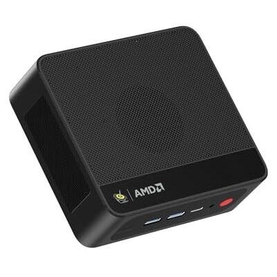 Beelink Mini PC AMD, Ryzen 7 7735U (8C/16T tot 4,7 GHz), SER5 Mini Computer 16GB LPDDR5 500GB M.2 PCIe4.0 SSD, 4K Triple Display, HDMI en Dual LAN, WiFi6, BT5.2 Beelink Mini PC AMD, Ryzen 7 7735U (8C/16T tot 4,7 GHz), SER5 Mini Computer 16GB LPDDR5 500GB M.2 PCIe4.0 SSD, 4K Triple Display, HDMI en Dual LAN, WiFi6, BT5.2