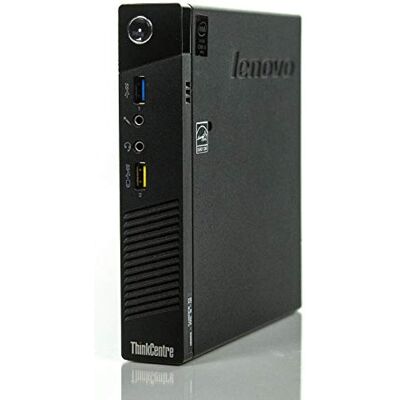 Lenovo ThinkCentre M93p USDT Tiny Quad Core i5-4590T 8GB 256GB SSD Win 10 Pro WiFi Mini Desktop PC (gereviseerd) Lenovo ThinkCentre M93p USDT Tiny Quad Core i5-4590T 8GB 256GB SSD Win 10 Pro WiFi Mini Desktop PC (gereviseerd)