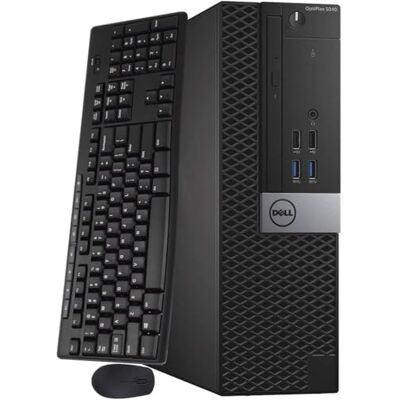 Dell Optiplex 5040 SFF Desktop-pc, Intel Core i5-6500, 8 GB RAM, 256 GB SSD, wifi, Bluetooth, Amerikaans QWERTY-toetsenbord, Windows 11 Pro (gereviseerd) Dell Optiplex 5040 SFF Desktop-pc, Intel Core i5-6500, 8 GB RAM, 256 GB SSD, wifi, Bluetooth, Amerikaans QWERTY-toetsenbord, Windows 11 Pro (gereviseerd)