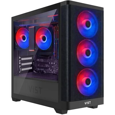 VIST Gaming PC RYZEN 7 5700G RAM 32GB SSD 1TB M.2 WLAN Windows 11 Pro VIST Gaming PC RYZEN 7 5700G RAM 32GB SSD 1TB M.2 WLAN Windows 11 Pro