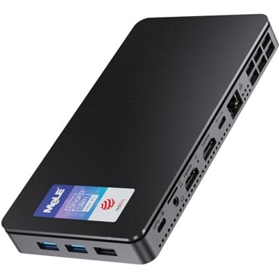 MeLE Overclock4C Mini PC, N100 16GB 512GB, Triple Display 4K, USB-C, voor IoT MeLE Overclock4C Mini PC, N100 16GB 512GB, Triple Display 4K, USB-C, voor IoT