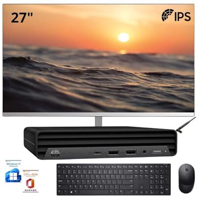 HP 800 G6 gereviseerde mini-pc i5-10500 16 GB RAM 1 TB SSD Win 11 Pro + Office 2024 Wi-Fi & BT Monitoropties en toetsenbordkit (Pc+Monitor27+Toetsenbord) HP 800 G6 gereviseerde mini-pc i5-10500 16 GB RAM 1 TB SSD Win 11 Pro + Office 2024 Wi-Fi & BT Monitoropties en toetsenbordkit (Pc+Monitor27+Toetsenbord)
