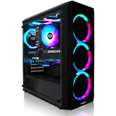 Greed MK2 Lite Gaming PC AMD Ryzen 7 5700X & Nvidia Geforce RTX 5060 Raytracing & 4K Desktop PC met 4,9 GHz, 32 GB DDR4 RAM, 512 GB SSD, WiFi + Windows 11 Pro Greed MK2 Lite Gaming PC AMD Ryzen 7 5700X & Nvidia Geforce RTX 5060 Raytracing & 4K Desktop PC met 4,9 GHz, 32 GB DDR4 RAM, 512 GB SSD, WiFi + Windows 11 Pro