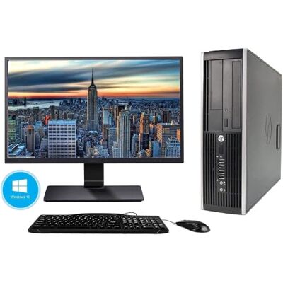 HP Elite 8300 22 inch desktop-pc + monitor (Intel Core i7-3770, 8 GB RAM, 240 SSD + 500 GB HDD, dvd-speler, wifi, Windows 11 Pro 64) (refurbished) (zonder apparaten) HP Elite 8300 22 inch desktop-pc + monitor (Intel Core i7-3770, 8 GB RAM, 240 SSD + 500 GB HDD, dvd-speler, wifi, Windows 11 Pro 64) (refurbished) (zonder apparaten)