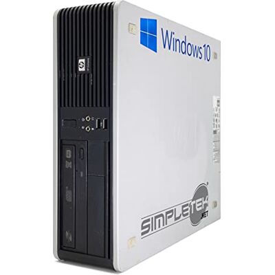 HP Desktop-PC DC7900 SFF 2.80GHz Windows 10 4GB RAM 120GB SSD Seriële interface RS232, VGA, DisplayPort, DVD-ROM harde schijf PC (gereviseerd) HP Desktop-PC DC7900 SFF 2.80GHz Windows 10 4GB RAM 120GB SSD Seriële interface RS232, VGA, DisplayPort, DVD-ROM harde schijf PC (gereviseerd)