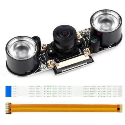 Waveshare IMX219-160IR camerahouder NVIDIA Jetson Nano Developer Kit 8 megapixels infrarood nachtzicht 160° FOV brede kijkhoek 3280 × 2464 Waveshare IMX219-160IR camerahouder NVIDIA Jetson Nano Developer Kit 8 megapixels infrarood nachtzicht 160° FOV brede kijkhoek 3280 × 2464