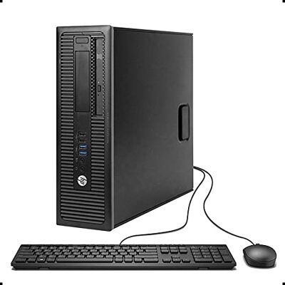 HP EliteDesk 800 G1 SFF Business High Performance Desktop PC (Intel Core i5 4570 3,2 G, 16 GB DDR3 RAM, 2 TB HDD, DVDROM, HDMI, Win 10 Pro) (gecertificeerd HP EliteDesk 800 G1 SFF Business High Performance Desktop PC (Intel Core i5 4570 3,2 G, 16 GB DDR3 RAM, 2 TB HDD, DVDROM, HDMI, Win 10 Pro) (gecertificeerd