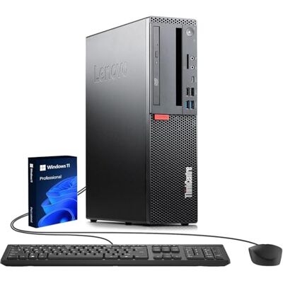 Lenovo ThinkCentre M720s SFF Desktop-pc, Intel Core i5-8500T, 8 GB RAM, 240 GB SSD, wifi, Bluetooth, Amerikaans QWERTY-toetsenbord, Windows 11 Pro (gereviseerd) Lenovo ThinkCentre M720s SFF Desktop-pc, Intel Core i5-8500T, 8 GB RAM, 240 GB SSD, wifi, Bluetooth, Amerikaans QWERTY-toetsenbord, Windows 11 Pro (gereviseerd)