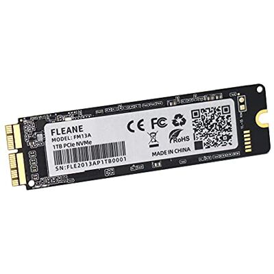 FLEANE FM13A NVME SSD met doe-het-zelf-gereedschap voor MacBook Air A1465 A1466 (2013-2017), MacBook Pro Retina A1398 A1502 (2013-2015), iMac A1418 A1419 (2013-2017) FLEANE FM13A NVME SSD met doe-het-zelf-gereedschap voor MacBook Air A1465 A1466 (2013-2017), MacBook Pro Retina A1398 A1502 (2013-2015), iMac A1418 A1419 (2013-2017)