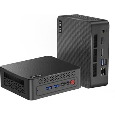 wo-we P6 Mini Gaming PC AMD Ryzen 5 3500U, Beats N150/4300U/3200U (4C/8T, tot 3,7 GHz, 8 GB DDR4 RAM, 256 GB M.2 2280 SSD, ondersteunt Dual 4K, WiFi5 BT5.0 Ethernet, HTPC voor bedrijven wo-we P6 Mini Gaming PC AMD Ryzen 5 3500U, Beats N150/4300U/3200U (4C/8T, tot 3,7 GHz, 8 GB DDR4 RAM, 256 GB M.2 2280 SSD, ondersteunt Dual 4K, WiFi5 BT5.0 Ethernet, HTPC voor bedrijven