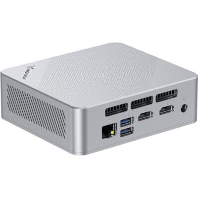 MINISFORUM MINIS FORUM UN150P Mini PC, Intel Twin Lake N150, 16GB DDR4 256GB M.2 2280 PCIe/SATA SSD + 2,5 inch SATA + TF Solt, USB 3.2 (PD&DP), 2x HDMI, WiFi6, 2.5G RJ45 MINISFORUM MINIS FORUM UN150P Mini PC, Intel Twin Lake N150, 16GB DDR4 256GB M.2 2280 PCIe/SATA SSD + 2,5 inch SATA + TF Solt, USB 3.2 (PD&DP), 2x HDMI, WiFi6, 2.5G RJ45