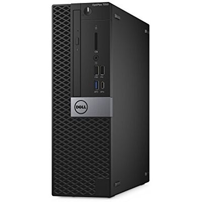 Dell OptiPlex 7050 3,4 GHz i5-7500 SFF PC Desktop PC (3,4 GHz, 7e generatie Intel® Core™ i5, 8 GB, 256 GB, DVD±RW, Windows 10 Pro) zwart Dell OptiPlex 7050 3,4 GHz i5-7500 SFF PC Desktop PC (3,4 GHz, 7e generatie Intel® Core™ i5, 8 GB, 256 GB, DVD±RW, Windows 10 Pro) zwart