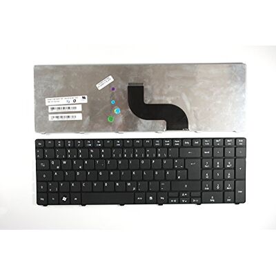 Power4Laptops Allemande Noir Clavier pour Ordinateur Portable (PC) de Remplacement Compatible avec Acer Aspire 7331 Power4Laptops Allemande Noir Clavier pour Ordinateur Portable (PC) de Remplacement Compatible avec Acer Aspire 7331