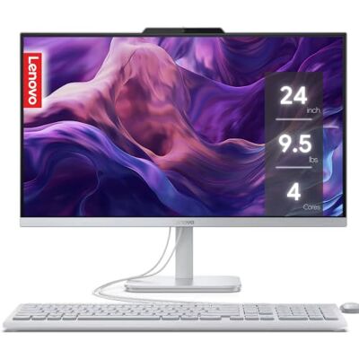 Lenovo IdeaCentre Everyday Tasks Ordinateur de bureau tout-en-un Full HD de 24 po • Processeur Intel 4 cœurs (Beat i3-1115G4) • 8 Go de RAM • SSD de 256 Go • Clavier et souris filaires • Windows 11 Lenovo IdeaCentre Everyday Tasks Ordinateur de bureau tout-en-un Full HD de 24 po • Processeur Intel 4 cœurs (Beat i3-1115G4) • 8 Go de RAM • SSD de 256 Go • Clavier et souris filaires • Windows 11
