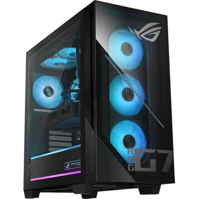Asus ROG G700 GM700TZ-R8700F092W AMD Ryzen 7 8700F 32GB DDR5-SDRAM 2TB SSD NVIDIA GeForce RTX 5060 Ti Windows 11 Home Tower PC zwart Asus ROG G700 GM700TZ-R8700F092W AMD Ryzen 7 8700F 32GB DDR5-SDRAM 2TB SSD NVIDIA GeForce RTX 5060 Ti Windows 11 Home Tower PC zwart