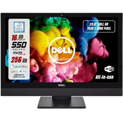 Dell Optiplex, all-in-one gebruiksklaar, 23,8 inch FHD display, randloos, Intel i5-7500 4 Core 3,4 GHz, 16 GB RAM 256 GB SSD W10, Libre Office (refurbished) Dell Optiplex, all-in-one gebruiksklaar, 23,8 inch FHD display, randloos, Intel i5-7500 4 Core 3,4 GHz, 16 GB RAM 256 GB SSD W10, Libre Office (refurbished)